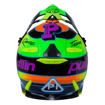 Pull-in GRAPHIC + TEAM 2025 Crosshelm - Veelkleurig