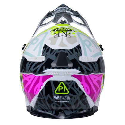 Pull-in GRAPHIC + KID TRASH 2025 Cross-Helm - Mehrfarbig