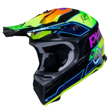 Casque cross Pull-in GRAPHIC + KID TEAM 2025 - Multicolore Ref : PUL0669 