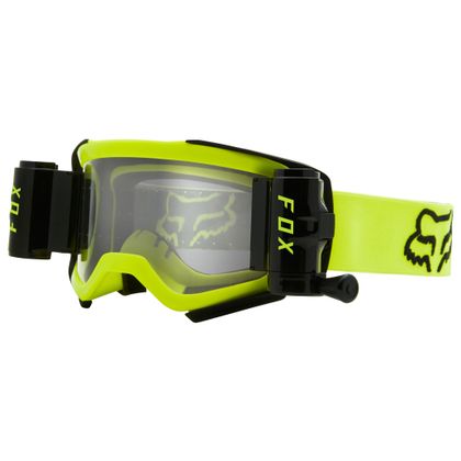Masque cross Fox AIRSPACE - STRAY - ROLL OFF - YELLOW FLUO 2021