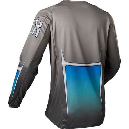 Camiseta de motocross Fox 180 CNTRO - BLUE GREY 2023 - Azul / Gris