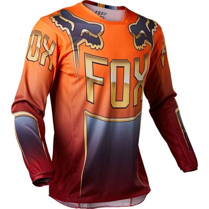 Camiseta de motocross Fox YOUTH 180 CNTRO - FLUO ORANGE Ref : FX3538 