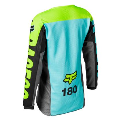 Maillot cross Fox YOUTH 180 TRICE - TEAL - Gris / Bleu