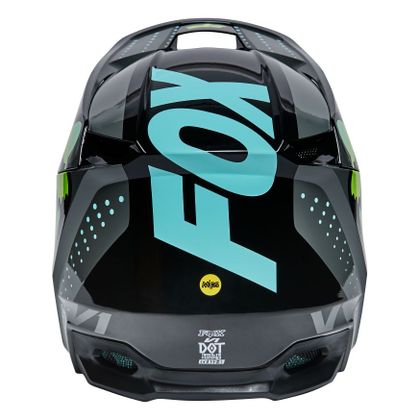 Casque cross Fox YOUTH V1 TRICE - TEAL