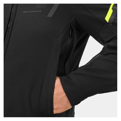 Blouson Moto Shima RUSH 3.0 - Noir / Jaune