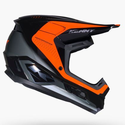 Casque cross Kenny PERFORMANCE GRAPHIC RACING 2026 - Orange / Noir