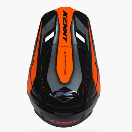 Casque cross Kenny PERFORMANCE GRAPHIC RACING 2026 - Orange / Noir