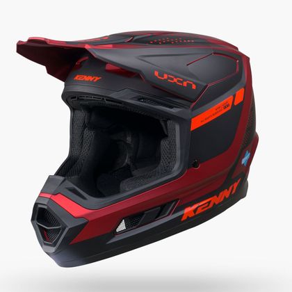 Kenny PERFORMANCE GRAPHIC 2026 Crosshelm - Rood Ref: KE3055 