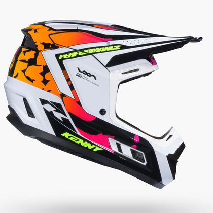 Capacete de motocross Kenny PERFORMANCE GRAPHIC + STAIN 2027 - Preto