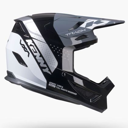 Cască cross Kenny TRACK GRAPHIC BLAST 2027 - Negru