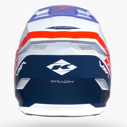 Cască cross Kenny TRACK GRAPHIC BLAST 2027 - Alb