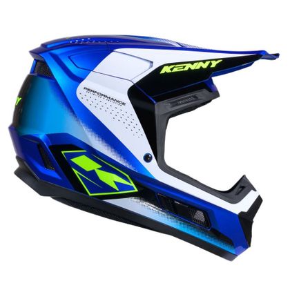 Casque cross Kenny PERFORMANCE GRAPHIC RACING ENFANT - Bleu