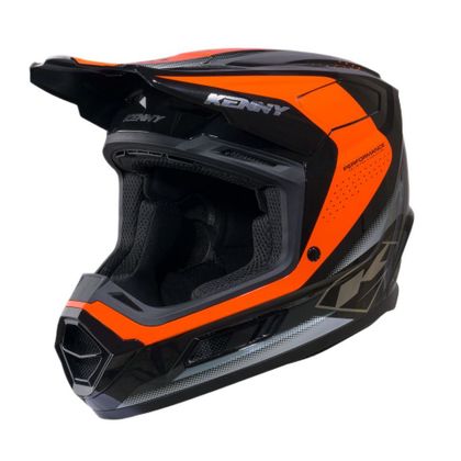 Kenny PERFORMANCE GRAPHIC RACING KINDER Cross-Helm - Orange Ref : KE3189 