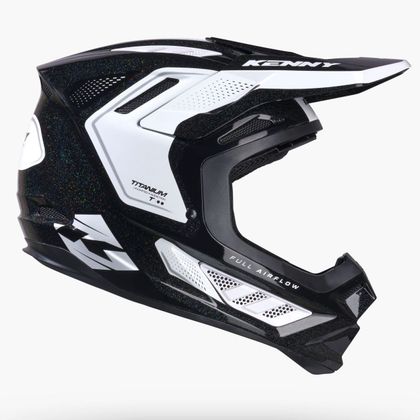Kenny TITANIUM GRAPHIC 2027 Cross helmet - Black / Pink