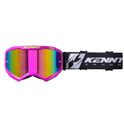 Masque cross Kenny TRACK KOMBAT + ECRAN IRRIDIUM 2027 - Violet / Noir