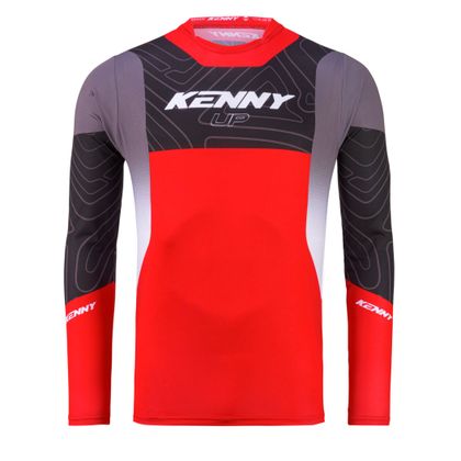 Maillot trial Kenny TRIAL UP 2026 - Noir / Rouge Ref : KE3145 