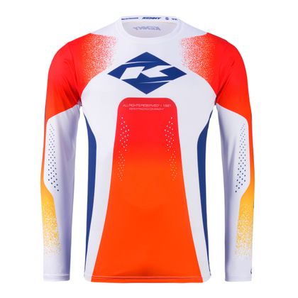 Camisola de motocross Kenny TRACK - BLAST 2027 - Laranja / Branco Ref.: KE3116 