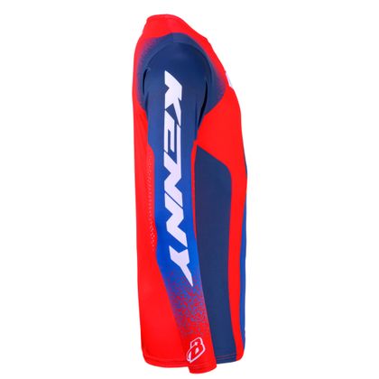 Camisola de motocross Kenny TRACK - BLAST 2027 - Branco