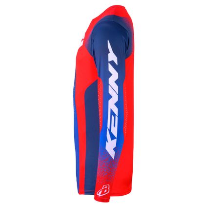 Camisola de motocross Kenny TRACK - BLAST 2027 - Branco