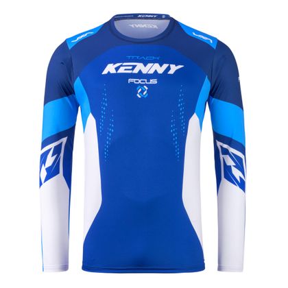 Maillot cross Kenny TRACK ENFANT - FOCUS - Bleu Ref : KE3205 