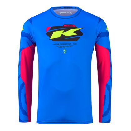 Maillot cross Kenny FORCE - SPIRAL 2027 - Bleu Ref : KE3130 
