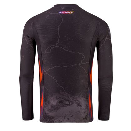 Kenny PERFORMANCE KINDER - VULCAIN Crosshemd - Schwarz / Orange
