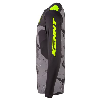 Maillot cross Kenny FORCE - CAMO 2027 - Noir / Jaune