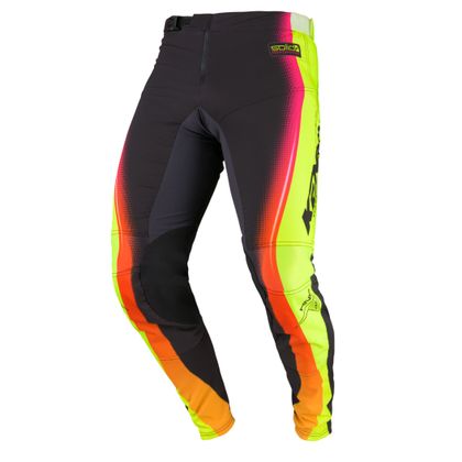 Pantaloni cross Kenny PERFORMANCE ENFANT - SOLID - Negru / Galben Ref: KE3199 