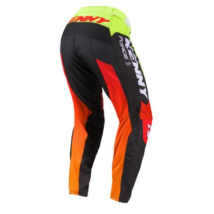 Calças de cross Kenny FORCE - RACE 2027 - Vermelho / Amarelo