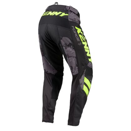 Calças de cross Kenny FORCE - CAMO 2027 - Preto / Amarelo