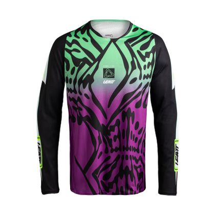 Leatt 4.5 LITE LEOPARD 2027 Cross trøje - Lilla / Sort. Ref : LB1278 