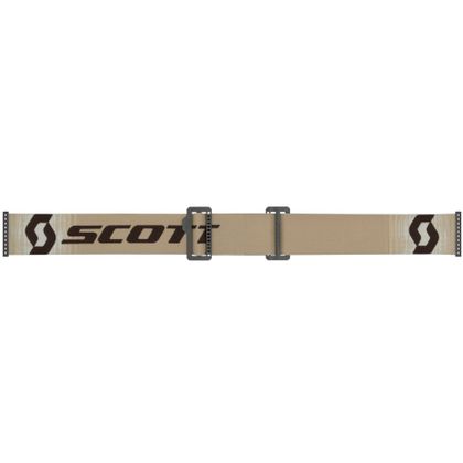 Gafas de motocross Scott Prospect beige/brown silver chrome works 2024 - Beige / Marrón