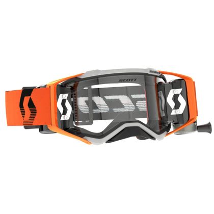 Gafas de motocross Scott Prospect WFS grey/orange clear works 2024 - Gris / Naranja Ref : SCO1361 / 2728221294113 
