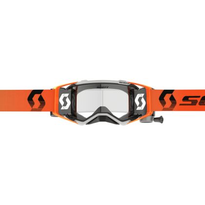 Gafas de motocross Scott Prospect WFS grey/orange clear works 2024 - Gris / Naranja