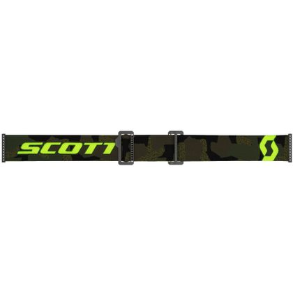 Gafas de motocross Scott Prospect Enduro LS - kaki green/neon yellow light sensitive grey 2024 - Verde / Amarillo