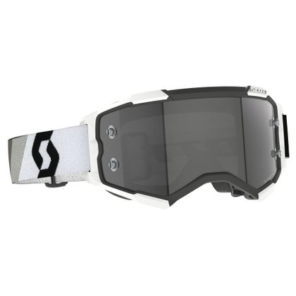 Gafas de motocross Scott Fury LS - premium black/white light sensitive grey works 2024 - Negro / Blanco Ref : SCO1364 / 2728277702327 