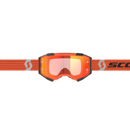 Gafas de motocross Scott FURY BLACK 2024 - Naranja / Gris