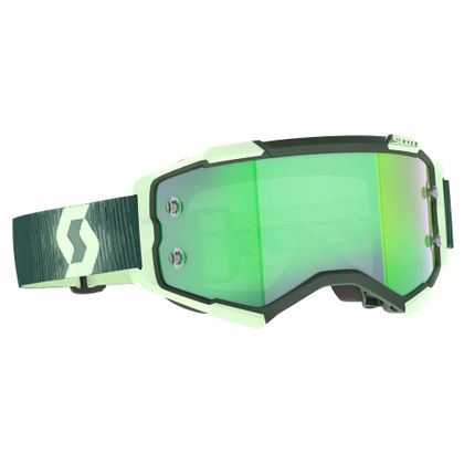 Gafas de motocross Scott Fury - dark green/mint green green chrome works 2024 - Verde Ref : SCO1369 / 2728287703279 