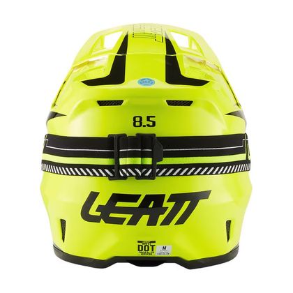 Prilba na motocross Leatt 8.5 S MASKOM 2027 - Žltá / Čierna