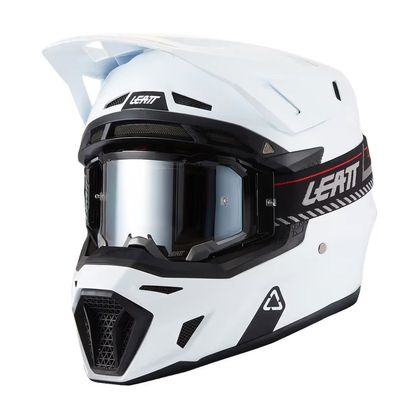 Motokrosová helma Leatt 8.5 S MASKEM 2027 - Bílá Ref: LB1225 