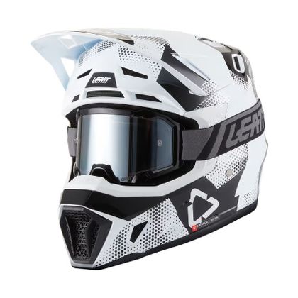 Leatt 7.5 AJOLASEILLA 2027 Cross-kypärä - Musta / Valkoinen Viite: LB1227 