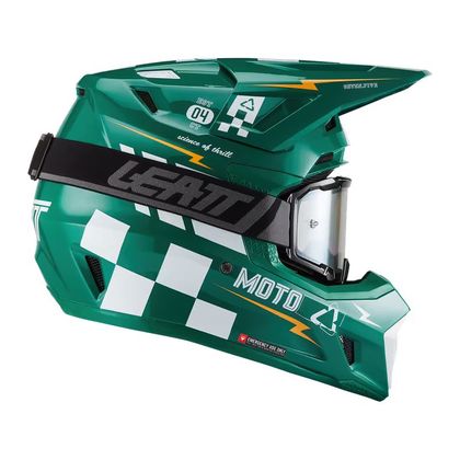 Motokrosová helma Leatt 7.5 S MASKEM 2027 - Zelená