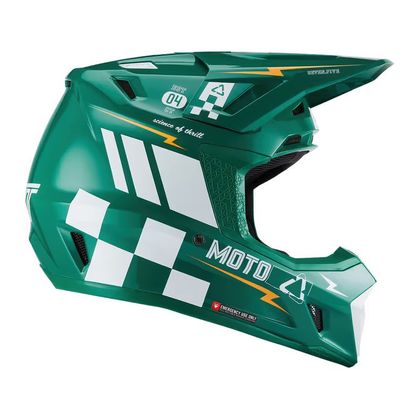 Motokrosová helma Leatt 7.5 S MASKEM 2027 - Zelená