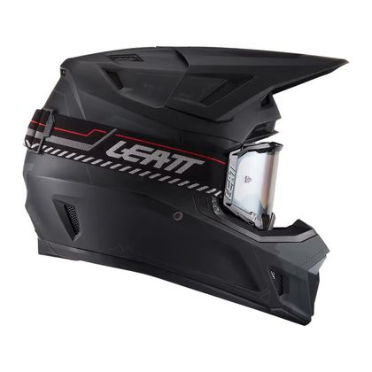 Prilba na motocross Leatt 7.5 S MASKOU + INTERCOM CARDO 2027 - Čierna