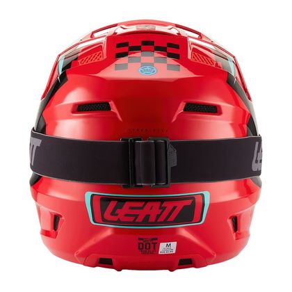 Prilba na motocross Leatt 3.5 S MASKOM 2027 - Červená / Čierna