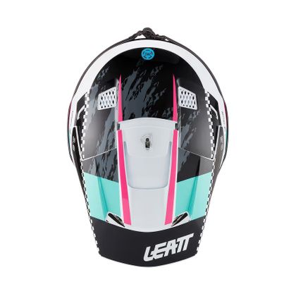 Prilba na motocross Leatt 3.5 S MASKOM 2027 - Čierna / Ružová