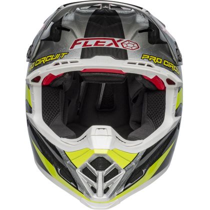 Casco de motocross Bell MOTO-9 FLEX PRO CIRCUIT BLACK/GREEN 2019