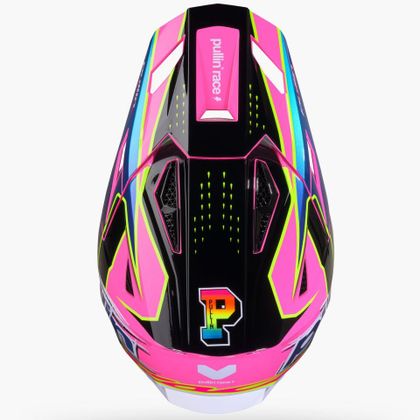 Kask cross Pull-in MASTER GRAPHIC + RACE 2027 - Różowy