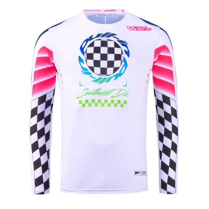 Camisola de motocross Pull-in MASTER SOUTHWEST 2027 - Branco / Rosa Ref.: PUL0718 