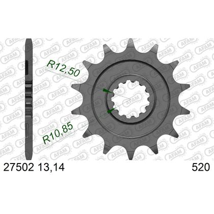AFAM 520 Typ Aluminium Ketten-Set